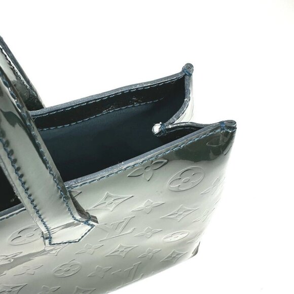 LOUIS VUITTON MonogramVernis WilsherePM Bag Tote Bag Hand Bag - Picture 13 of 16